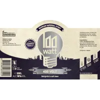 100 Watt 400 Volt - Bourbon Vanille