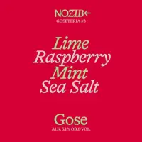 NOZIB Special Brews Goseteria #3 Lime + Raspberry + Mint + Sea Salt