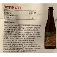 Deschutes Brewery Cellar Door Society: Rumpkin Spice
