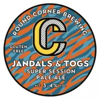 Round Corner Brewing Jandals & Togs - Super Session Pale Ale