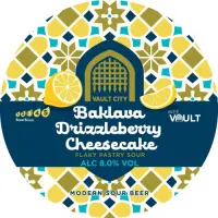 Vault City Baklava Drizzleberry Cheesecake