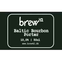 Brew42 Baltic Bourbon Porter
