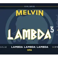 Melvin Brewing Company (Pure Madness Brewery Group) Lambda³ (Lambda Lambda Lambda)