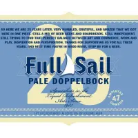 Full Sail Brewing Company 25th Anniversary Pale Doppelbock