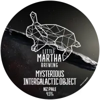 Little Martha Brewing Mysterious Intergalactic Object