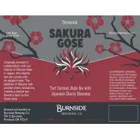 Burnside Brewing Co. Sakura Gose