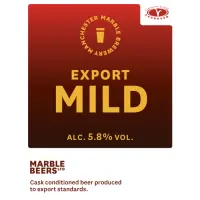 Marble Beers Export Mild