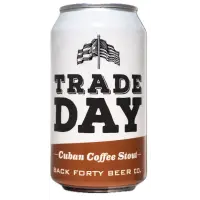 Back Forty Beer Company Trade Day Cuban Coffee Stout