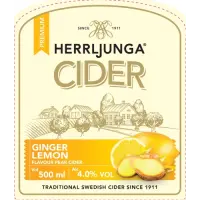 Herrljunga Cider (Gamlestadens Bryggeri) Ginger & Lemon