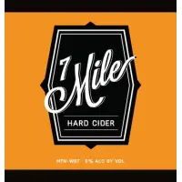 Mountain West Hard Cider 7 Mile Hard Cider