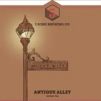 3 Sons Brewing Company Antique Alley Amber Ale