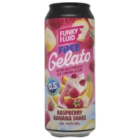 Funky Fluid Free Gelato: Raspberry Banana Shake