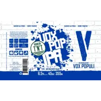 Microbrasserie Vox Populi Vox Pop IPA (T'N'T)