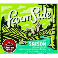 Uinta Brewing Company FarmSide Saison