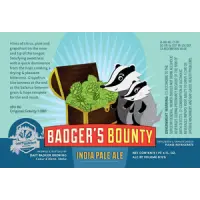 Daft Badger Brewing Badgers Bounty IPA