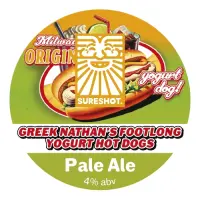 Sureshot Brewing Company Greek Nathan's Footlong Yogurt Hot Dogs