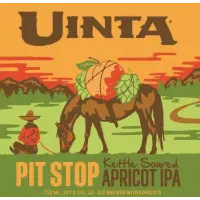Uinta Brewing Company Pit Stop Kettle Soured Apricot IPA