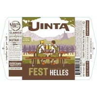 Uinta Brewing Company Fest Helles