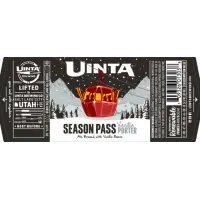 Uinta Brewing Company Season Pass Vanilla Porter
