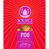 Source Farmhouse Brewery POG Milkshake IPA