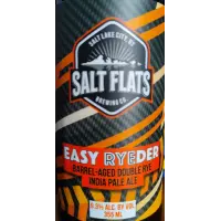 Salt Flats Brewing Easy Ryeder