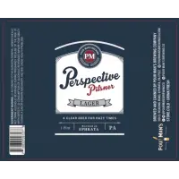 Pour Man's Brewing Company Perspective Pilsner