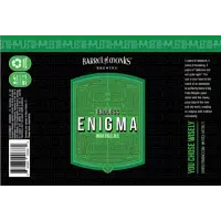Barrel of Monks Brewing Endless Enigma