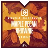 Double-Barrelled Brewery Maple Pecan Brownie