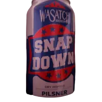 Wasatch Brewery Snap Down Pilsner