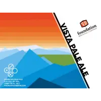 Foundation Brewing Company Vista Pale Ale