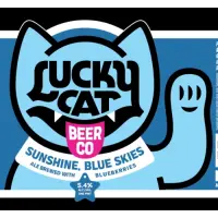 Lucky Cat Beer Sunshine, Blue Skies