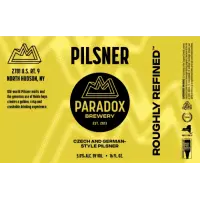 Paradox Brewery Pilsner