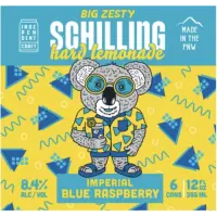 Schilling Cider Big Zesty Imperial Blue Raspberry Lemonade