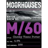 Moorhouse's Brewery M/60