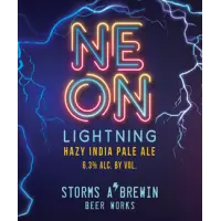 Storms A' Brewin Beer Works Neon Lightning