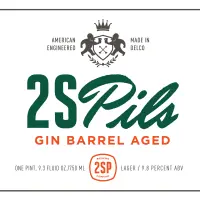 2SP Brewing Company Gin Barrel Pils