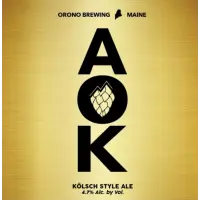 Orono Brewing Company AOK Kölsch