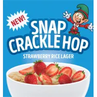 Lake of the Woods Brewing Company Snap Crackle Hop Strawberry Rice Lager