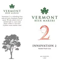 Vermont Beer Makers Innovation 2 Smoke Peach Sour