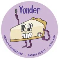 Yonder Brewing and Blending Vanilla Cheesecake