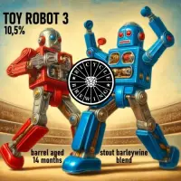 Bicycle Brewing Toy Robot 3