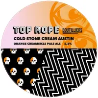 Top Rope Brewing Cold Stone Cream Austin - Orange Creamsicle