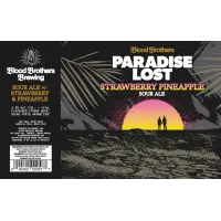 Blood Brothers Brewing Paradise Lost - Strawberry Pineapple
