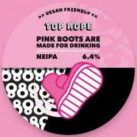 Top Rope Brewing Pink Boots Are Made For Drinking