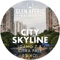 Glen Affric Brewery City Skyline