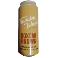 Thunder Island Brewing Co. Boxcar Brown