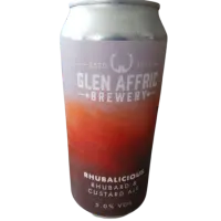 Glen Affric Brewery Rhubarbalicious