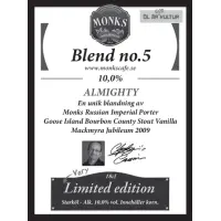 Monks Café Stockholm Blend no.05 Almighty
