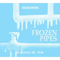 Badlands Brewing Company Frozen Pipes