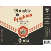 Widowmaker Brewing Rumble in Brighton